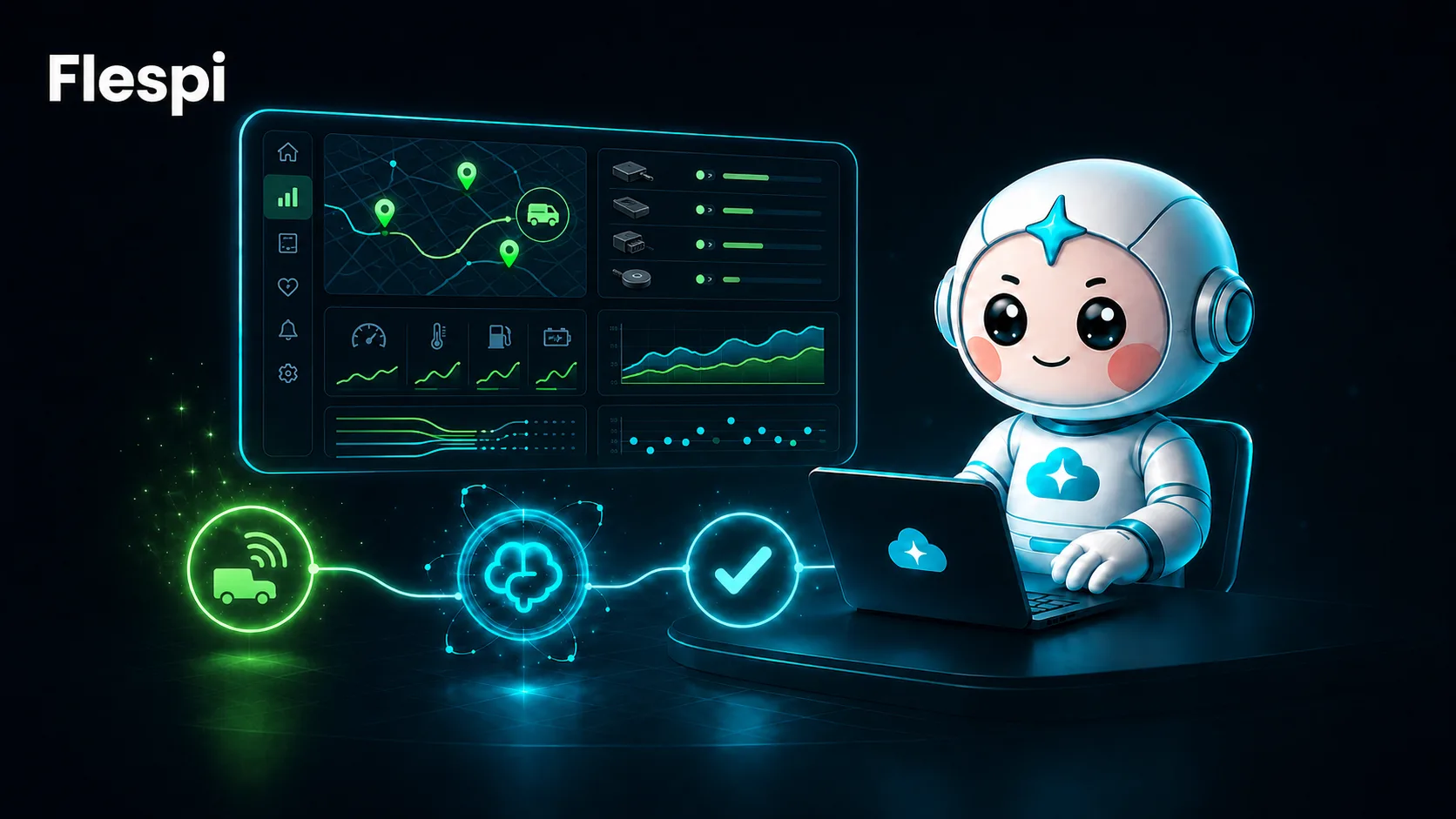 Cover Image for Automating flespi Fleet Telemetry Analysis with AI Agents
