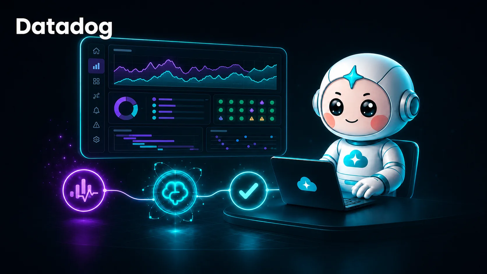 Cover Image for Datadog Alert Automation with Native Tools (Monitors to Workflows)