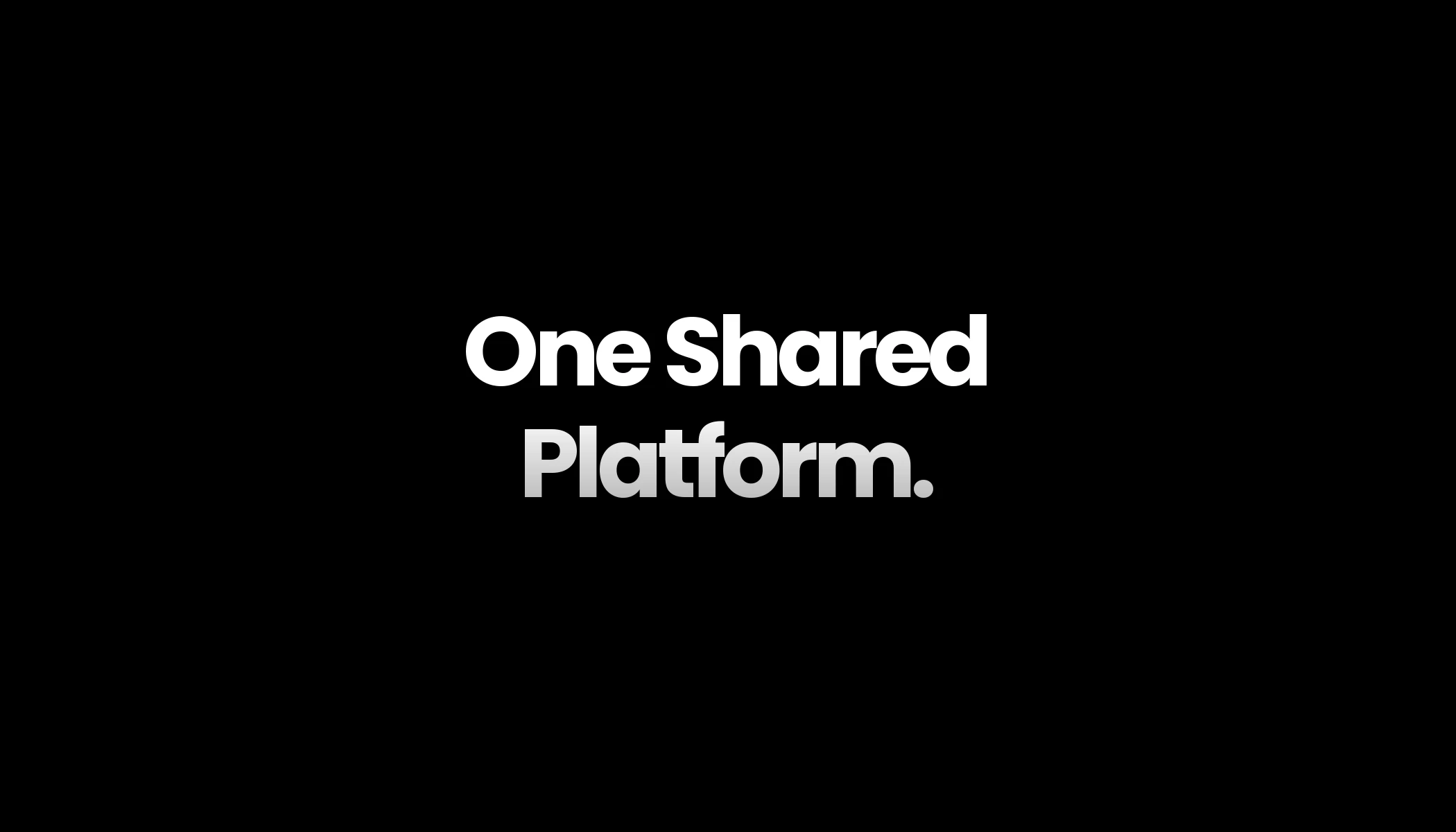 Cover Image for From Single Agents to a Shared Platform